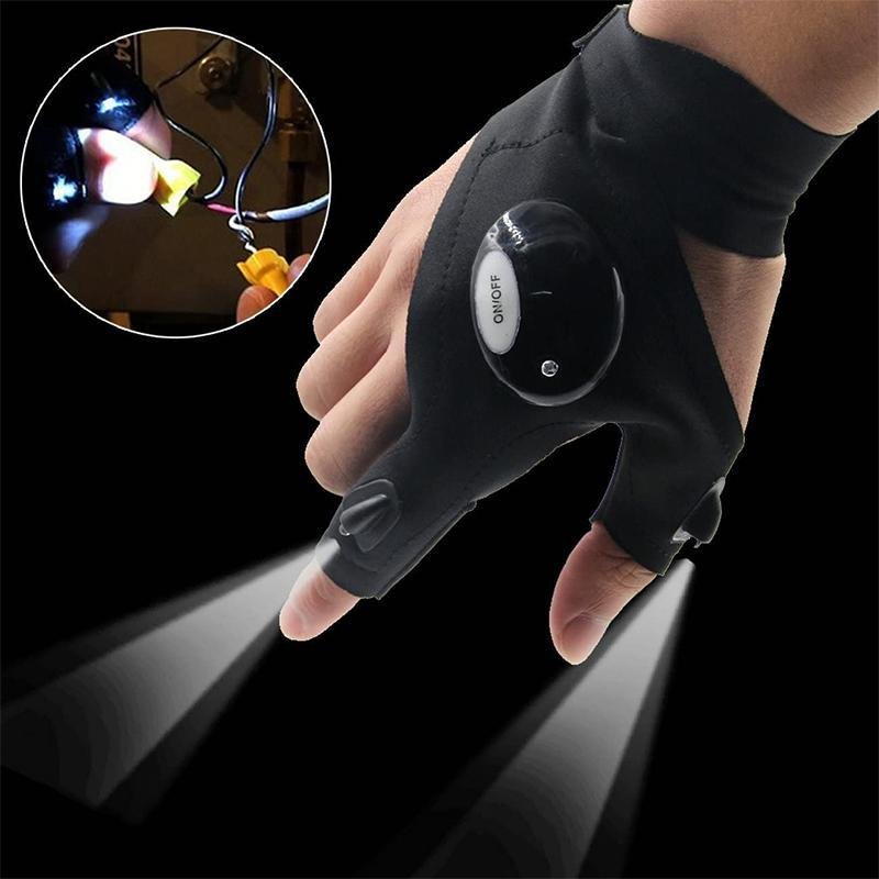 AuraCue™ LED-Handschuhe mit wasserdichte Beleuchtung